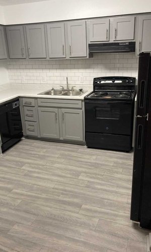cocina interior en Park at 500